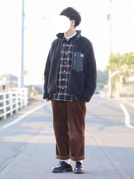 おさかなさん(メンズ・169cm)の冬コーディネート