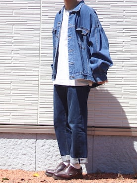おさかなさん(メンズ・169cm)の春コーディネート