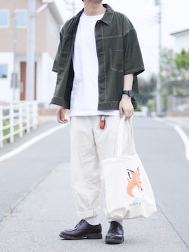 おさかなさん(メンズ・169cm)の春コーディネート