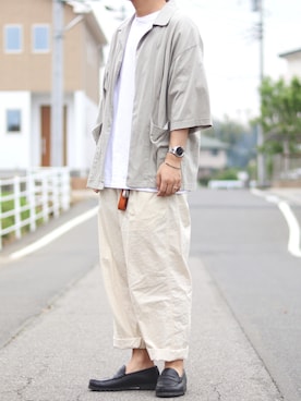 おさかなさん(メンズ・169cm)の夏コーディネート