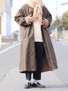 「Levi's」｜「アイテム（ジャケット/アウター）」を使った、おさかなさん（メンズ・169cm）の冬コーディネート