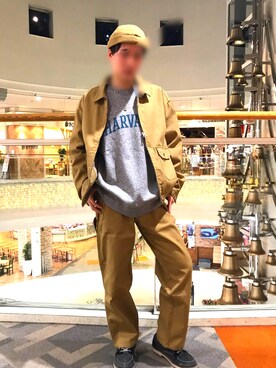 「シンプルカラー」｜はっしーさん（メンズ・168cm）の冬コーディネート