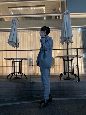 「G.O.C（ジーオーシー）のアイテム（その他トップス）」を使った、ryuさん（メンズ・173cm）の春コーディネート