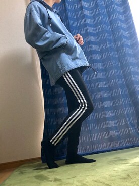 「KANGOL（カンゴール）のアイテム（マウンテンパーカー）」を使った、おもちさん（メンズ・164cm）の夏コーディネート