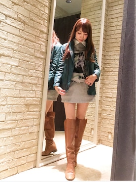 NAGISAさん（レディース・160cm）の冬コーディネート