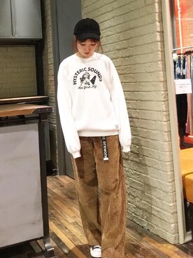 「ビッグサイズコーデ」｜NAGISAさん（レディース・160cm）の冬コーディネート