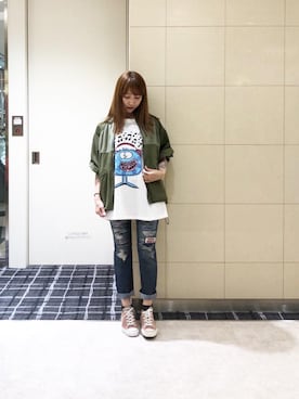 NAGISAさん（レディース・160cm）の春コーディネート