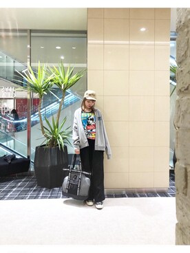 「70'sスタイル」｜NAGISAさん（レディース・160cm）の夏コーディネート