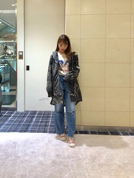 「ビックＴシャツ」｜NAGISAさん（レディース・160cm）の秋コーディネート