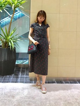 「70'sスタイル」｜NAGISAさん（レディース・160cm）の秋コーディネート