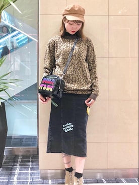 「パンクコーデ」｜「アイテム（ワンピース/ドレス）」を使った、NAGISAさん（レディース・160cm）の秋コーディネート