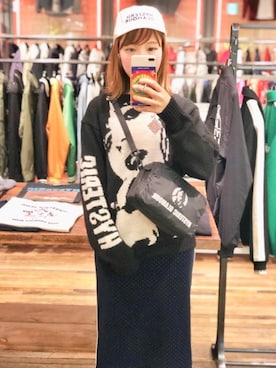 「パンクコーデ」｜「アイテム（財布/小物）」を使った、NAGISAさん（レディース・160cm）の秋コーディネート