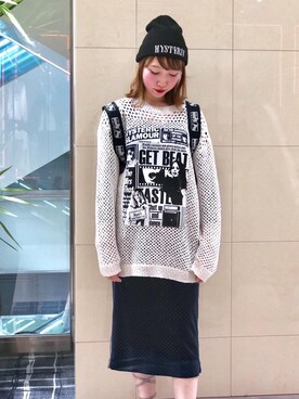 「パンクコーデ」｜「アイテム（ワンピース/ドレス）」を使った、NAGISAさん（レディース・160cm）の秋コーディネート