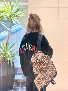 「パンクコーデ」｜「アイテム（その他アウター）」を使った、NAGISAさん（レディース・160cm）の冬コーディネート