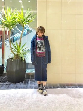 NAGISAさん（レディース・160cm）の冬コーディネート