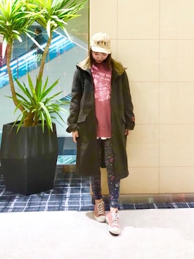 NAGISAさん（レディース・160cm）の冬コーディネート