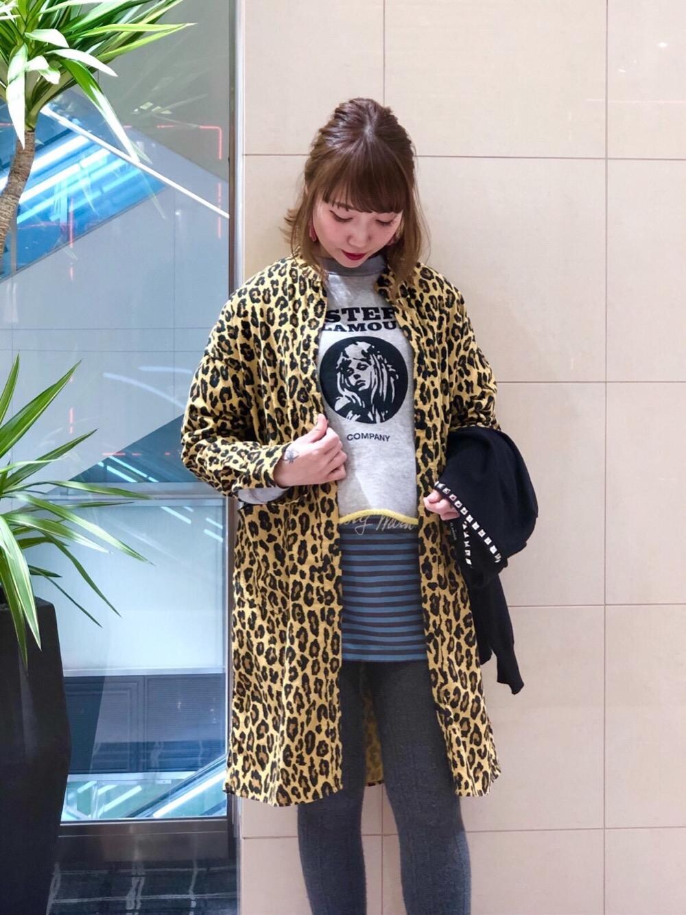 HYSTERIC GLAMOUR（ヒステリックグラマー）の「HG LEOPARD総柄 長袖 