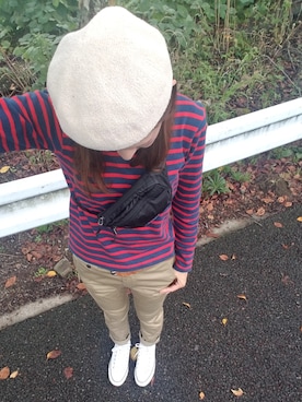 「シンプルおしゃれが好き」｜ユッキ→さん（レディース・163cm）の秋コーディネート