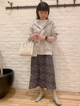 RIKAさん（レディース・164cm）の春コーディネート