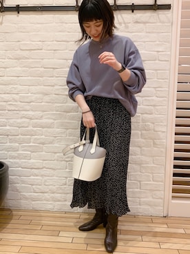 RIKAさん(レディース・164cm)の春コーディネート