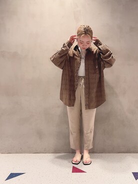 「JAM（ジャム）のアイテム」を使った、yukariさん（レディース・160cm）の春コーディネート
