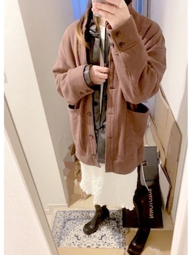 「アイテム（ブルゾン）」を使った、ぬ🥚さん（レディース・165cm）の秋コーディネート