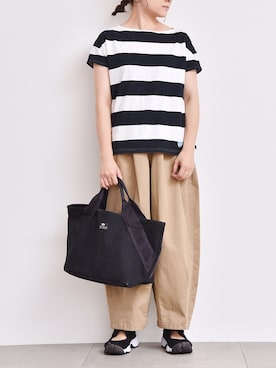 「BAG'n'NOUN（バッグンナウン）のアイテム」を使った、watanabe__さん（レディース・155cm）の夏コーディネート