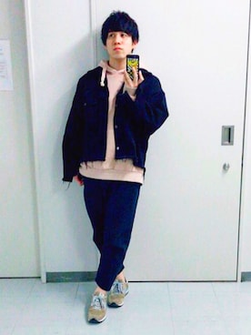 まぼんさん（メンズ・171cm）の春コーディネート