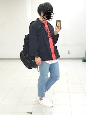 まぼんさん（メンズ・171cm）の春コーディネート