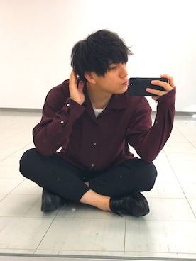 まぼんさん（メンズ・171cm）の秋コーディネート