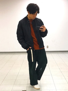 まぼんさん（メンズ・171cm）の秋コーディネート