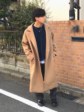 「kipling（キプリング）のアイテム」を使った、まぼんさん（メンズ・171cm）の秋コーディネート
