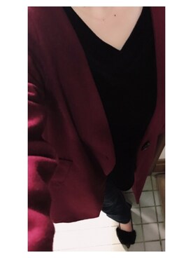 「アベイル」｜「アイテム（チェスターコート）」を使った、yukariさん（レディース・164cm）の冬コーディネート