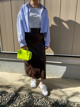 「H&M（エイチ・アンド・エム）のアイテム（スニーカー）」を使った、misaeさん（レディース・163cm）の春コーディネート