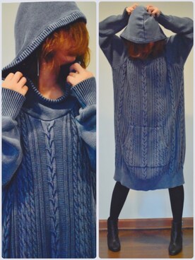 「PRIMARK（プライマーク）のアイテム（ブーティ）」を使った、BROOKLYNさん（レディース・160cm）の秋コーディネート