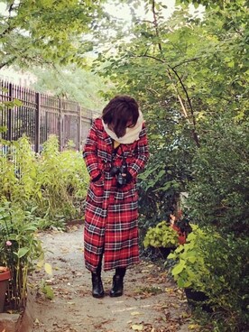 「PRIMARK（プライマーク）のアイテム（ブーティ）」を使った、BROOKLYNさん（レディース・160cm）の秋コーディネート