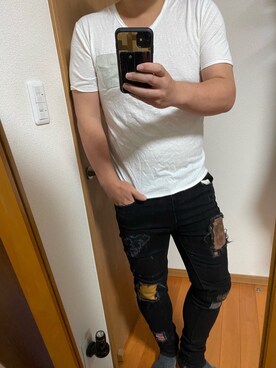 flocon de neige(ZOZOブランド化2021プロフ応援お願いします）さん（メンズ・177cm）の夏コーディネート