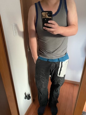 「BRAITONE（ブライトン）のアイテム」を使った、flocon de neige(ZOZOブランド化2021プロフ応援お願いします）さん（メンズ・177cm）の夏コーディネート