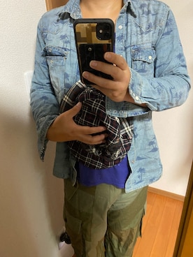 flocon de neige(ZOZOブランド化2021プロフ応援お願いします）さん（メンズ・177cm）の夏コーディネート