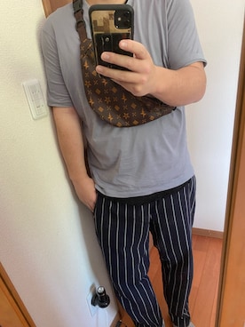 flocon de neige(ZOZOブランド化2021プロフ応援お願いします）さん（メンズ・177cm）の夏コーディネート