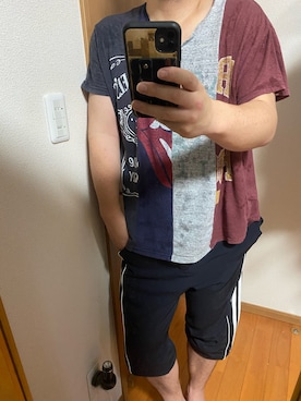 flocon de neige(ZOZOブランド化2021プロフ応援お願いします）さん（メンズ・177cm）の夏コーディネート