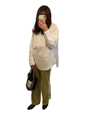 𝒶𝓂𝒾さん（レディース・165cm）の春コーディネート