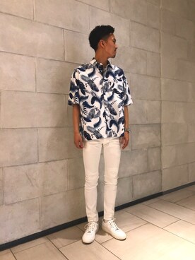 tさん（メンズ・176cm）の夏コーディネート