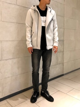 「RED CARD TOKYO（レッドカード）のアイテム」を使った、tさん（メンズ・176cm）の秋コーディネート