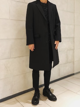 「Education from Youngmachines（エデュケーションフロムヤングマシーン）のアイテム」を使った、tさん（メンズ・176cm）の秋コーディネート