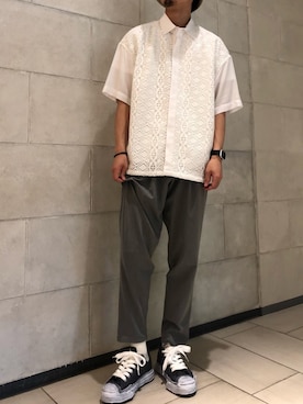 tさん（メンズ・176cm）の春コーディネート