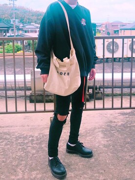 トートバッグを使った 大学コーデ のメンズコーディネート一覧 Wear