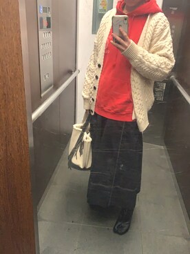 「preloved（プリラブド）のアイテム」を使った、yuyuyuさん（レディース・153cm）の冬コーディネート