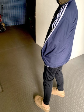 「息子コーデ」｜「アイテム（ブルゾン）」を使った、yuyuyuさん（レディース・153cm）の冬コーディネート