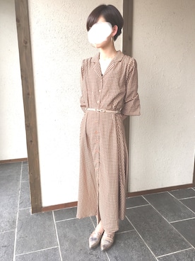 「SELECT.（セレクト）のアイテム」を使った、chico♡さん（レディース・157cm）の春コーディネート